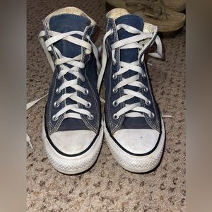Navy blue Converse